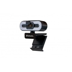 Verbatim AWC-02 FULL HD 1080P Webcam - High-Quality Video & Crystal Clear Audio for Ultimate Streaming Experience!